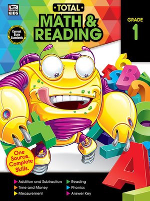 cover image of Total Math and Reading, Grade 1